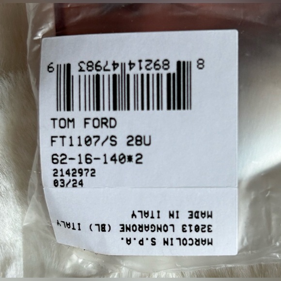 NWT Tom Ford Sunglasses 😎 - Picture 7 of 7